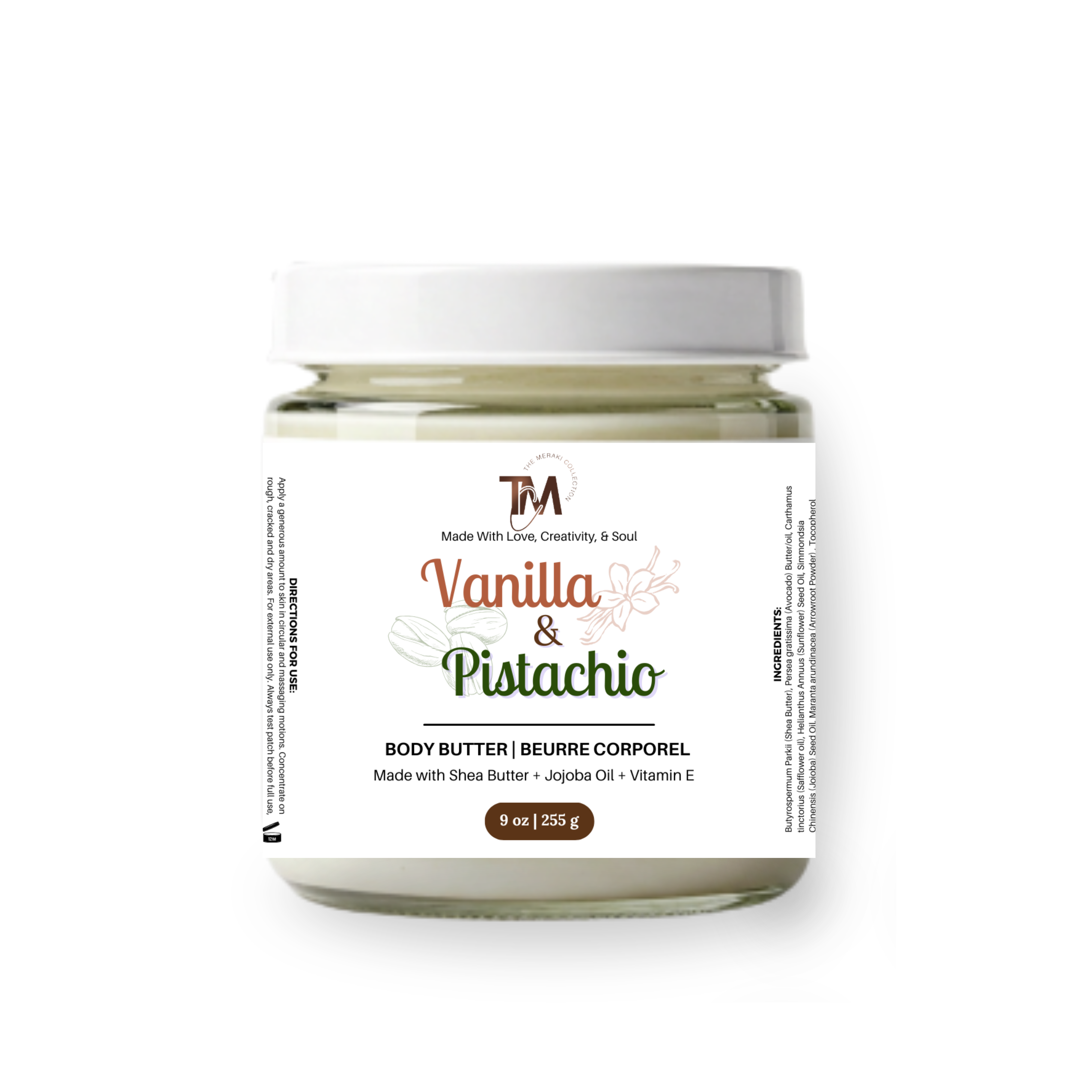 Vanilla & Pistachio Body Butter